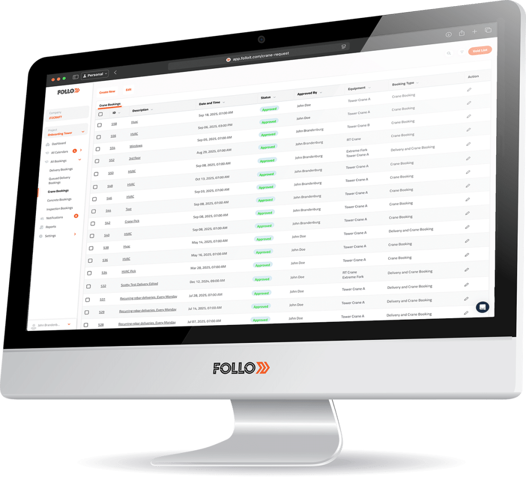 Crane Picks on Computer